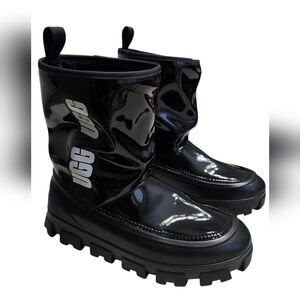 UGG Black Glossy Boots
